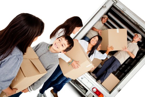 Local house removals moving a family home in Hammersmith