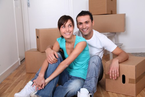 House removal support for a flat or terrace home in Hammersmith