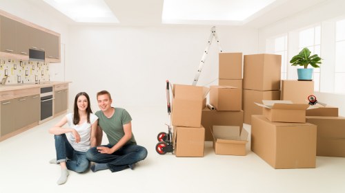 Prepared moving truck for a relocation in Hammersmith